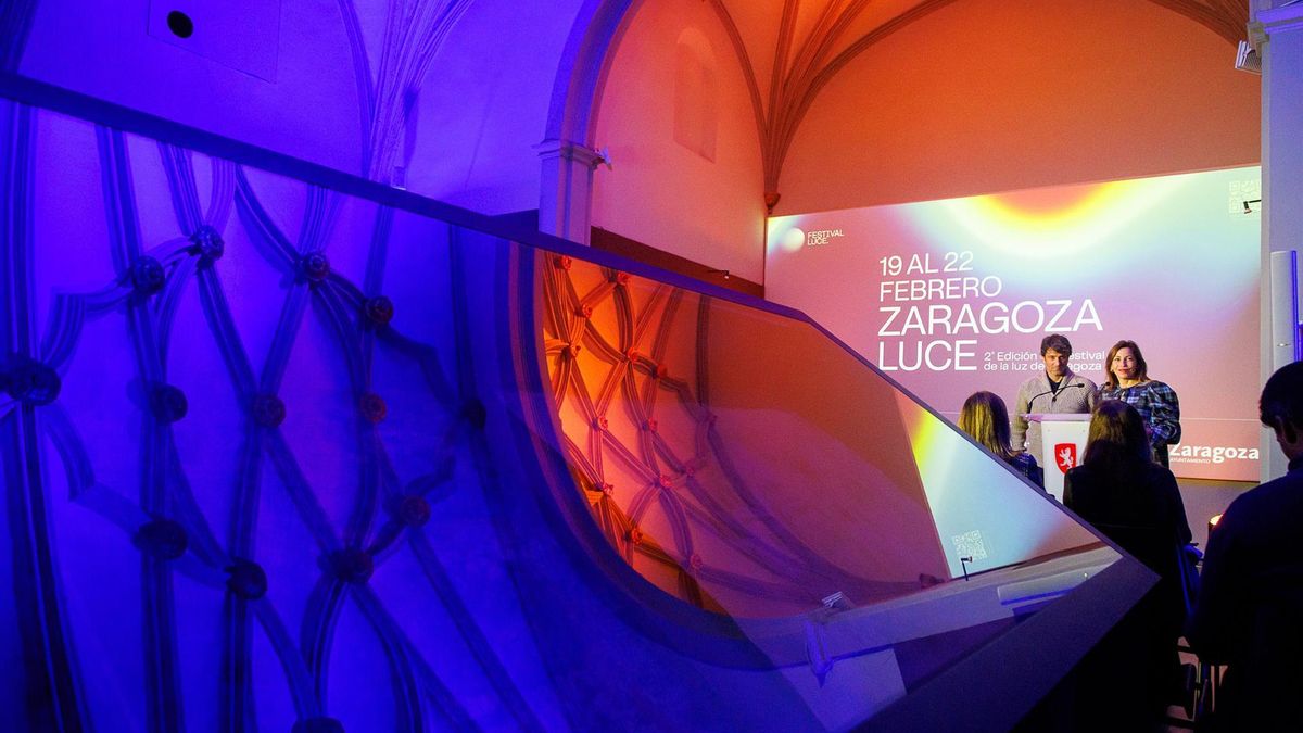 El festival Zaragoza Luce transforma el Casco Histórico en un museo lumínico en una edición más extensa