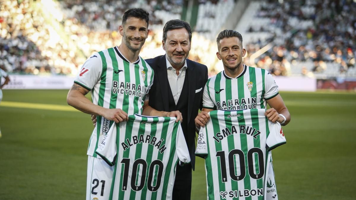 Isma Ruiz y Albarrán, otros dos centenarios en el Córdoba CF