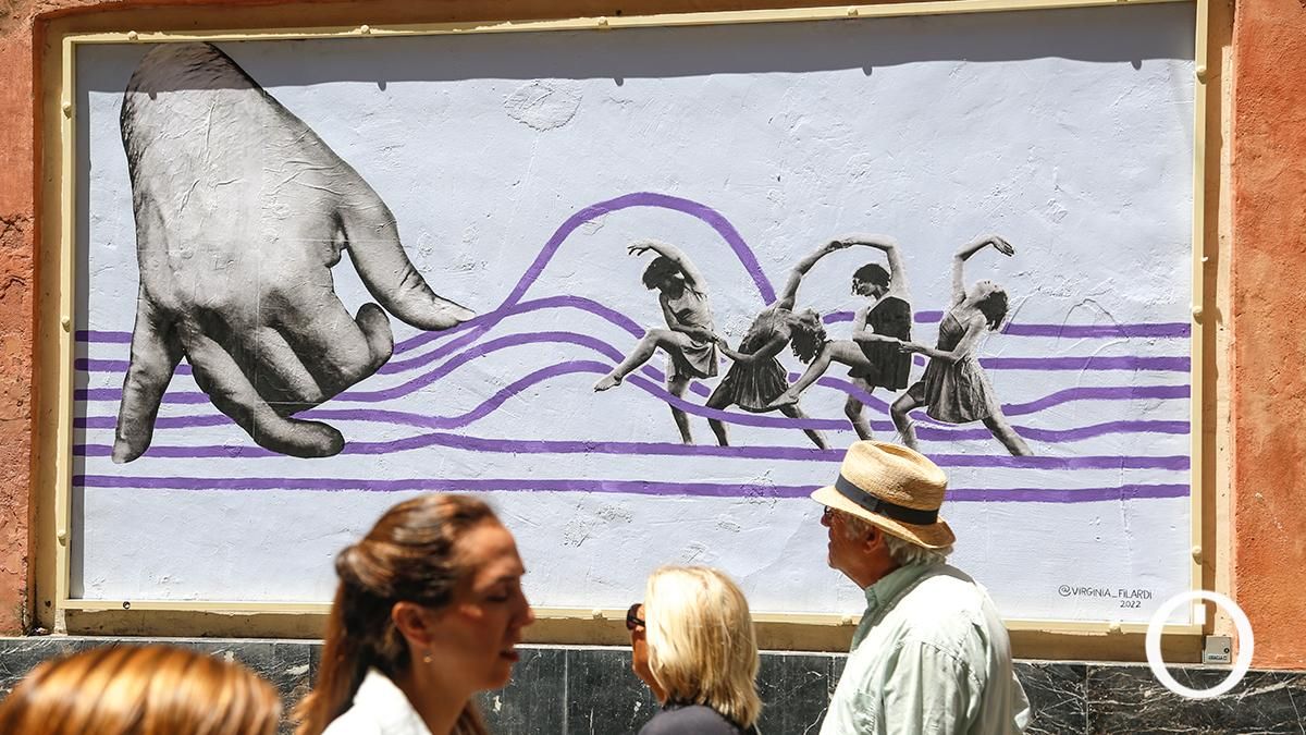 Nuevo mural en el Teatro Góngora