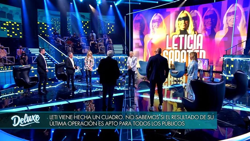 Víctor Sandoval, criticado en 'Deluxe' por su comentario "transfóbico" sobre Leticia Sabater