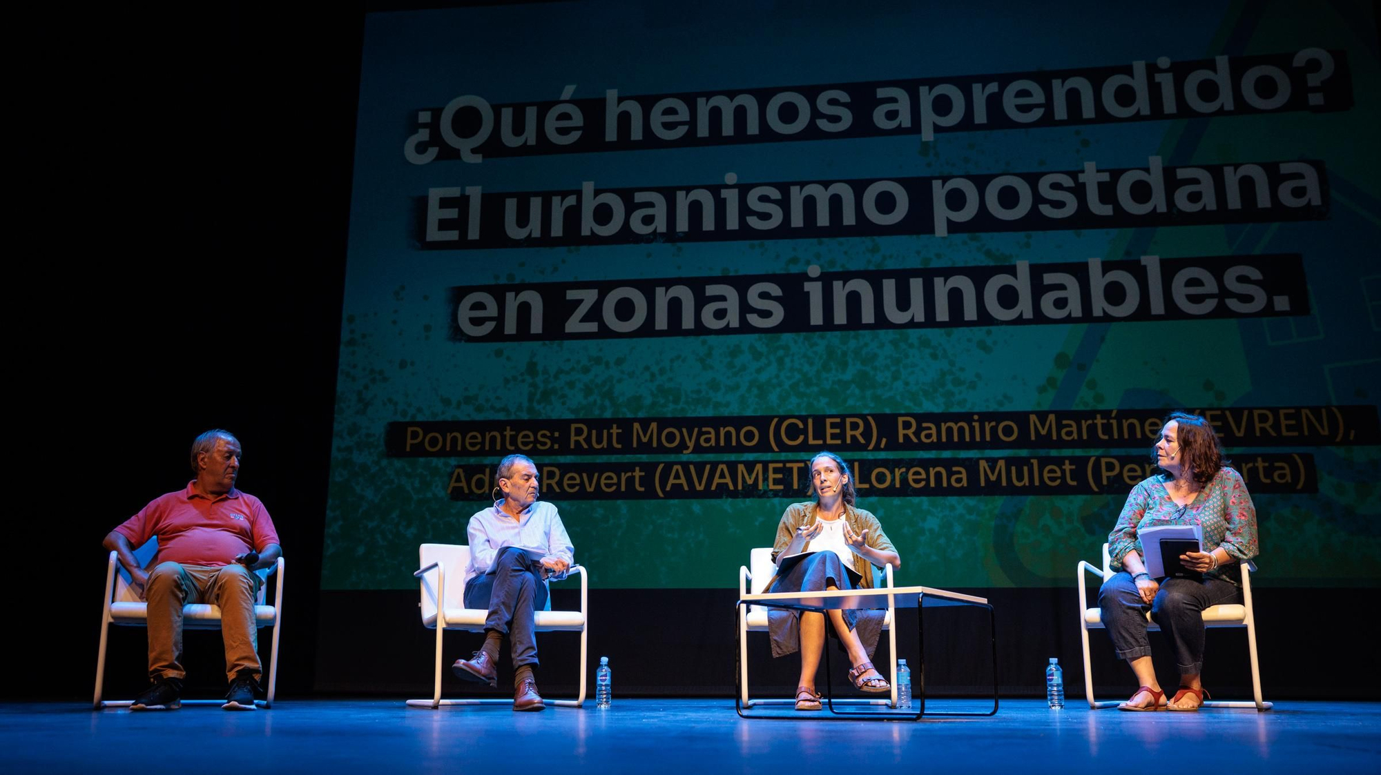 La jornada 'Inundaciones intensas y cambio climático en un contexto metropolitano. Los casos del Túria, el Poyo y el Carraixet', en imágenes