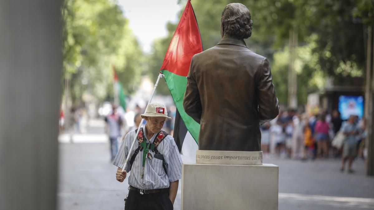 Manifestación solidaridad con Palestina