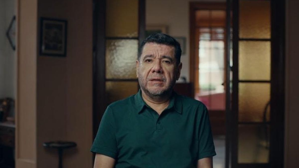 Ángel Valdez, en un momento del documental.