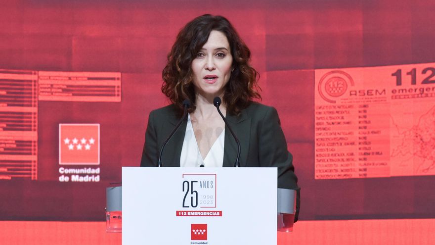 La presidenta de la Comunidad de Madrid, Isabel Díaz Ayuso.