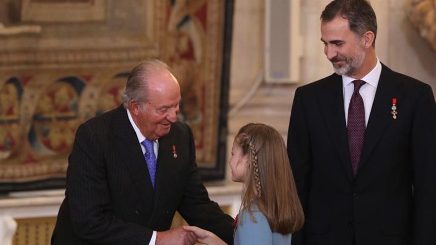 El Congreso reúne a Felipe VI, Juan Carlos I y a Leonor para celebrar la Constitución