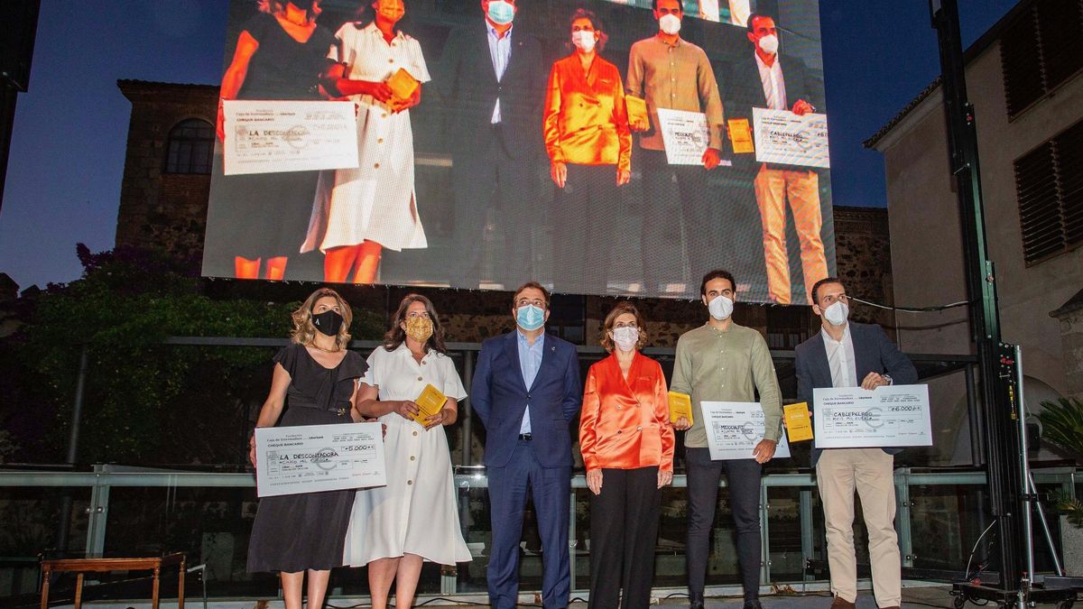 El acto tuvo lugar en el Palacio de Mayoralgo de Cáceres.