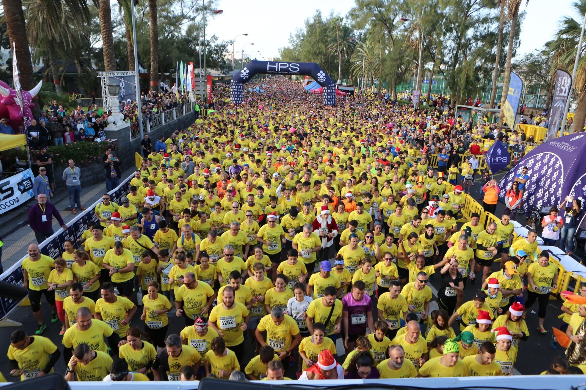 Carrera de La San Silvestre en Las Palmas de Gran Canaria (ALEJANDRO RAMOS)