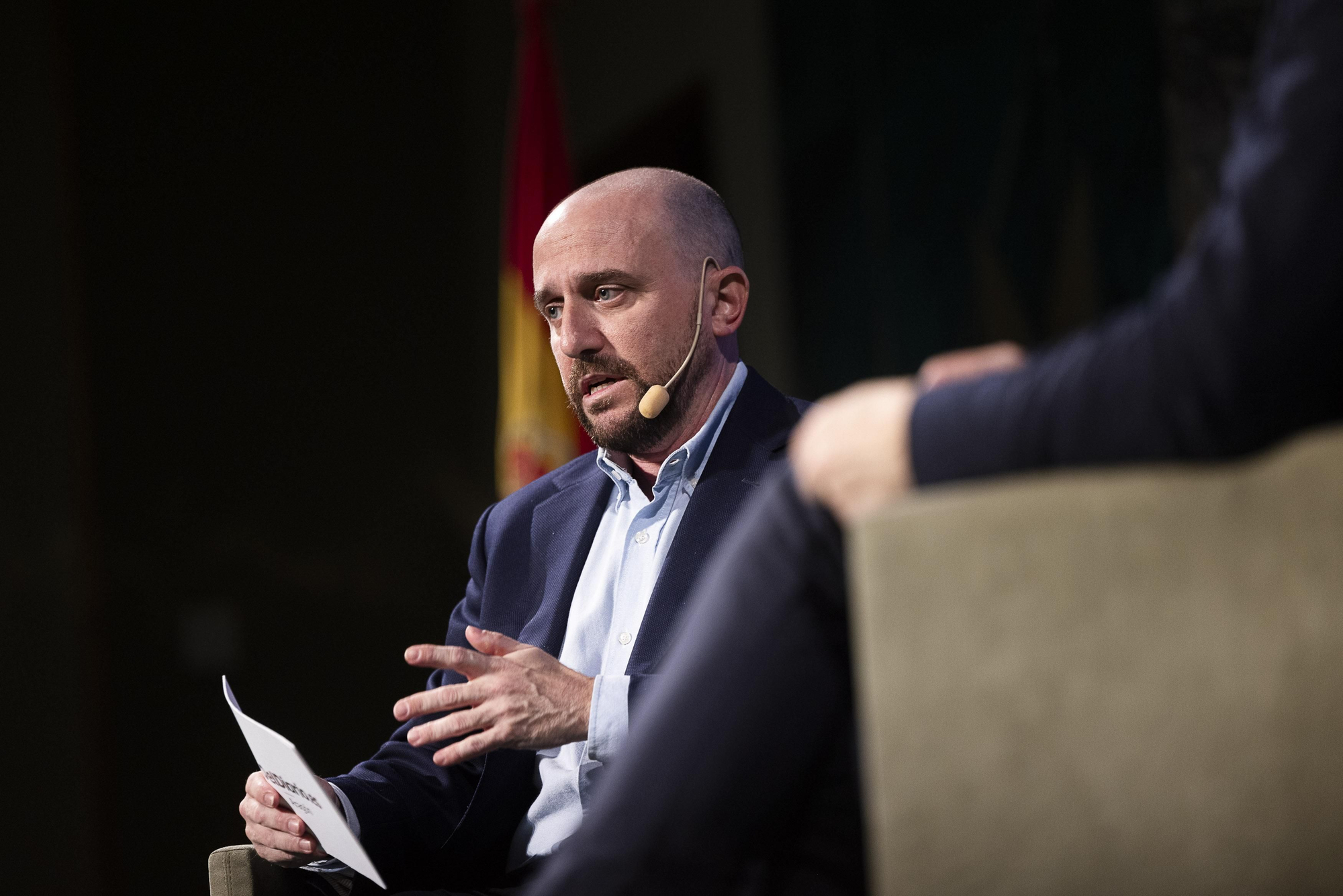 El responsable de la delegación en Aragón, Luis Faci