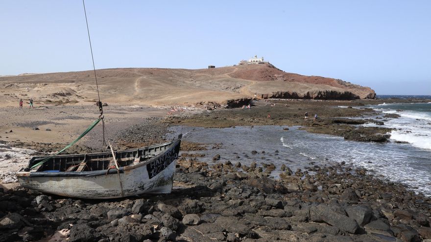 Patera en la zona de Zoco Negro, en el municipio de Agüimes.