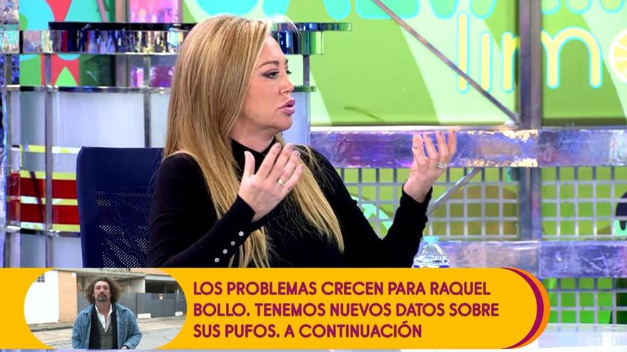 Belén Esteban desvela en 'Sálvame' por qué no lleva pinganillo como otros tertulianos