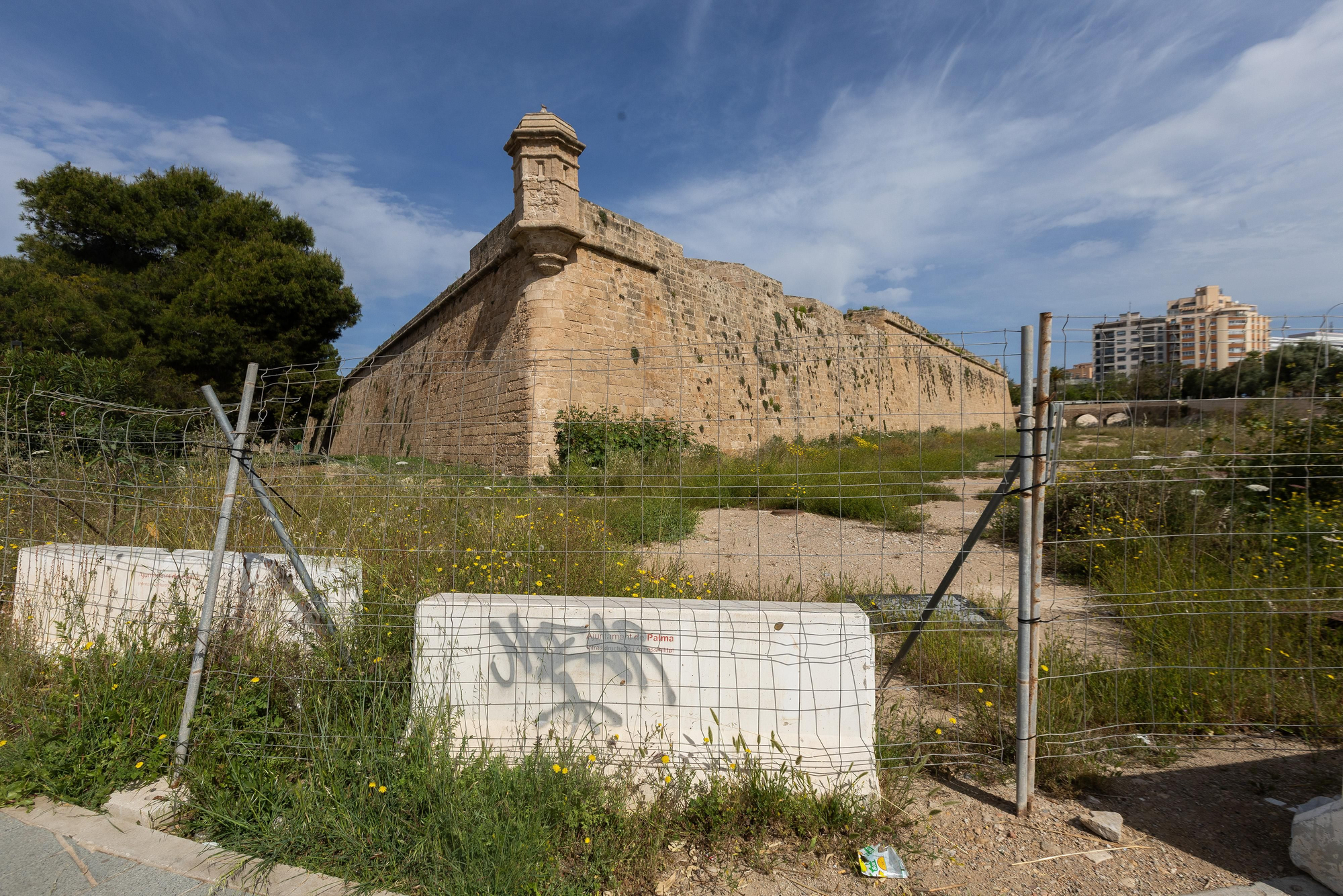 Exteriores de Es Baluard des Príncep, en la actualidad
