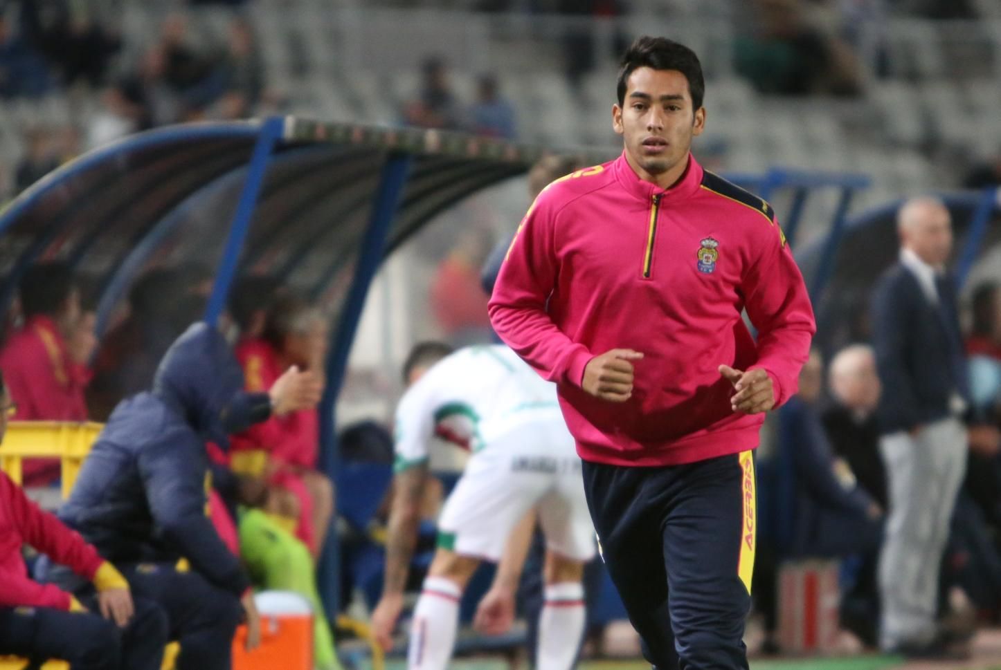 Imagen del encuentro en el Estadio de Gran Canaria entre la UD Las Palmas y el Granada C.F.