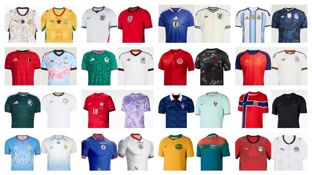 De los símbolos patrios a los diseños modernos: las camisetas del Mundial 2026 convierten al fútbol en una vidriera cultural