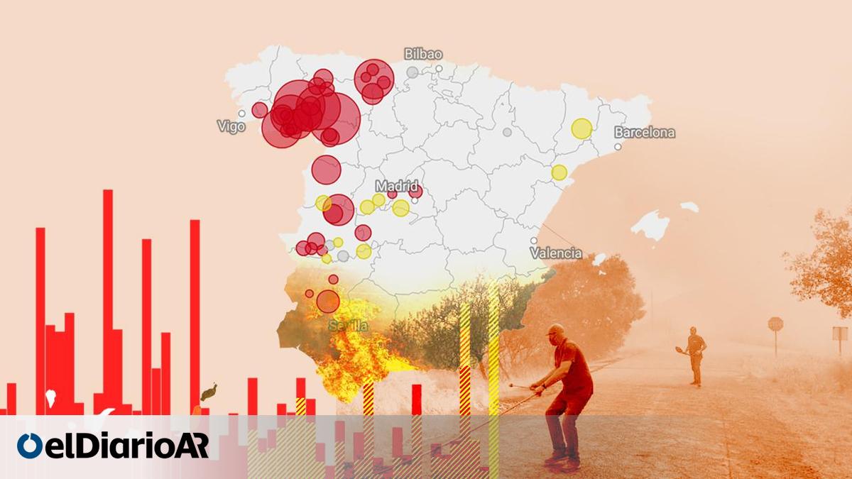 España supera las 400.000 hectáreas arrasadas por los incendios en 2025 ...