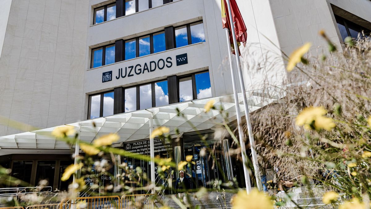 Fachada de los juzgados de Plaza de Castilla