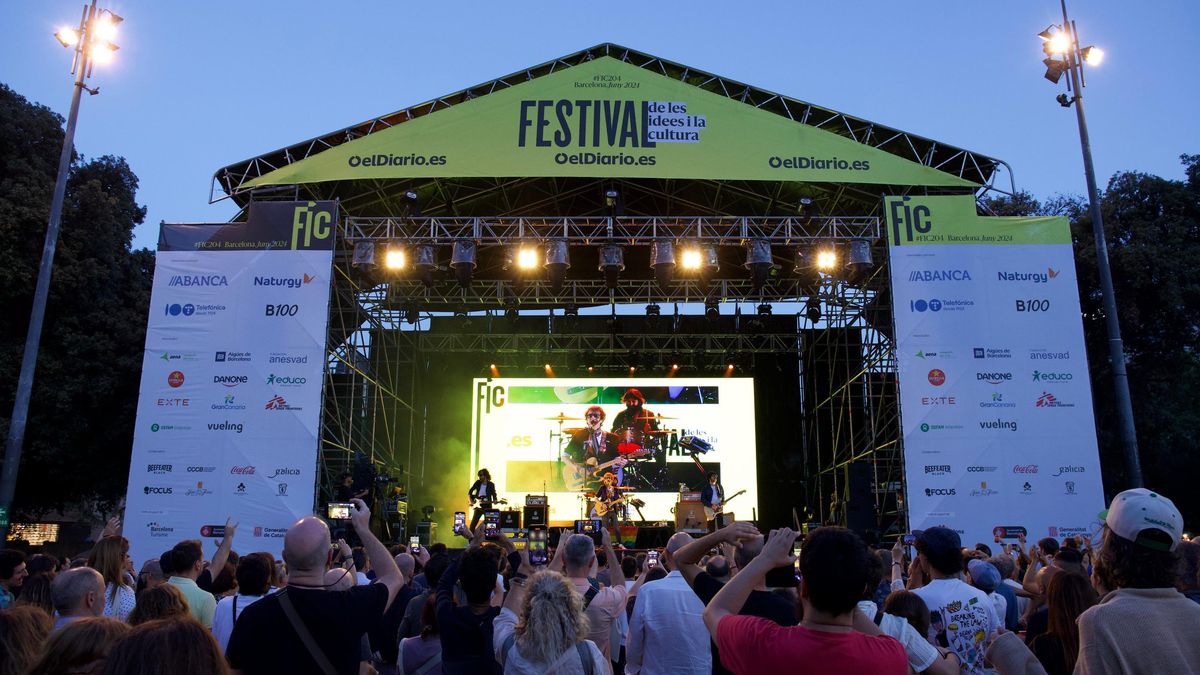 Sidonie en concierto el 28 de junio de 2024 en el FIC de Barcelona