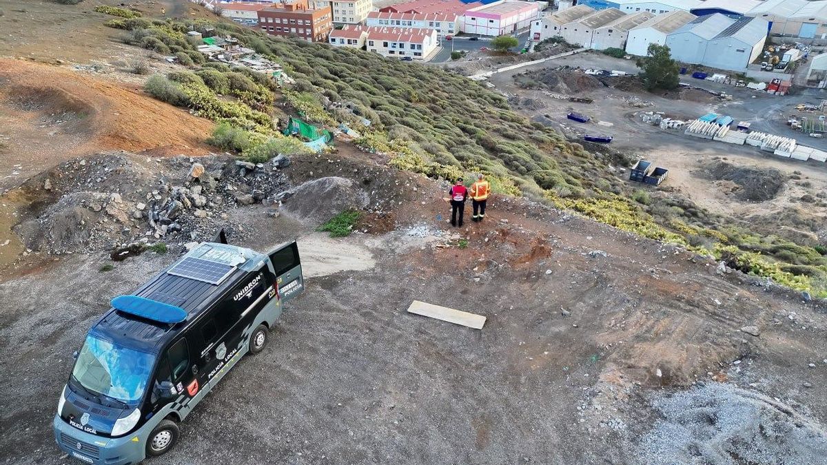 Dispositivo de búsqueda desplegado en Telde.