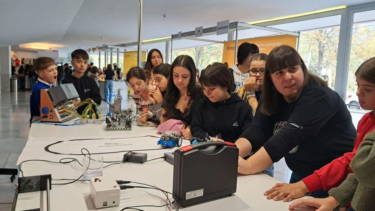 Uno de los proyectos de robótica de Zientza Astea de la EHU