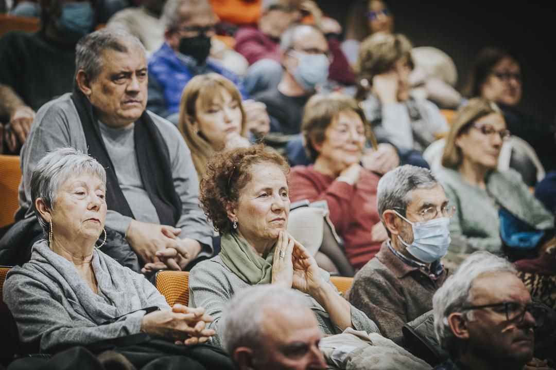 Parte del público asistente a la jornada del jueves 19 de enero