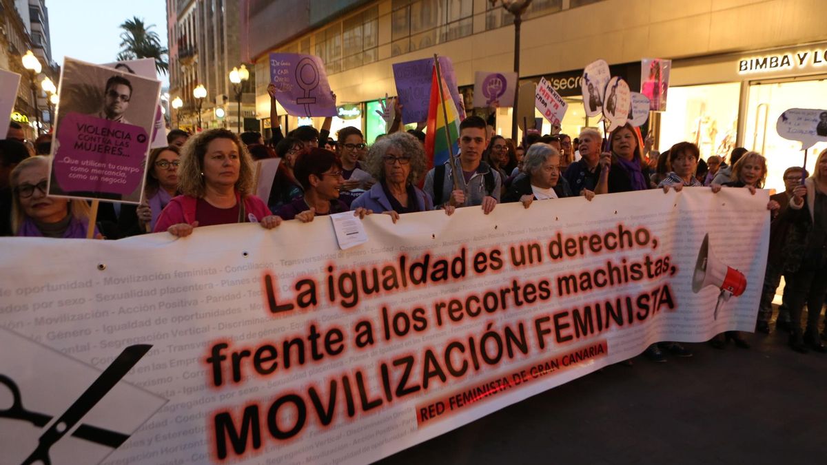 Fotogalería | 8 de marzo en Gran Canaria