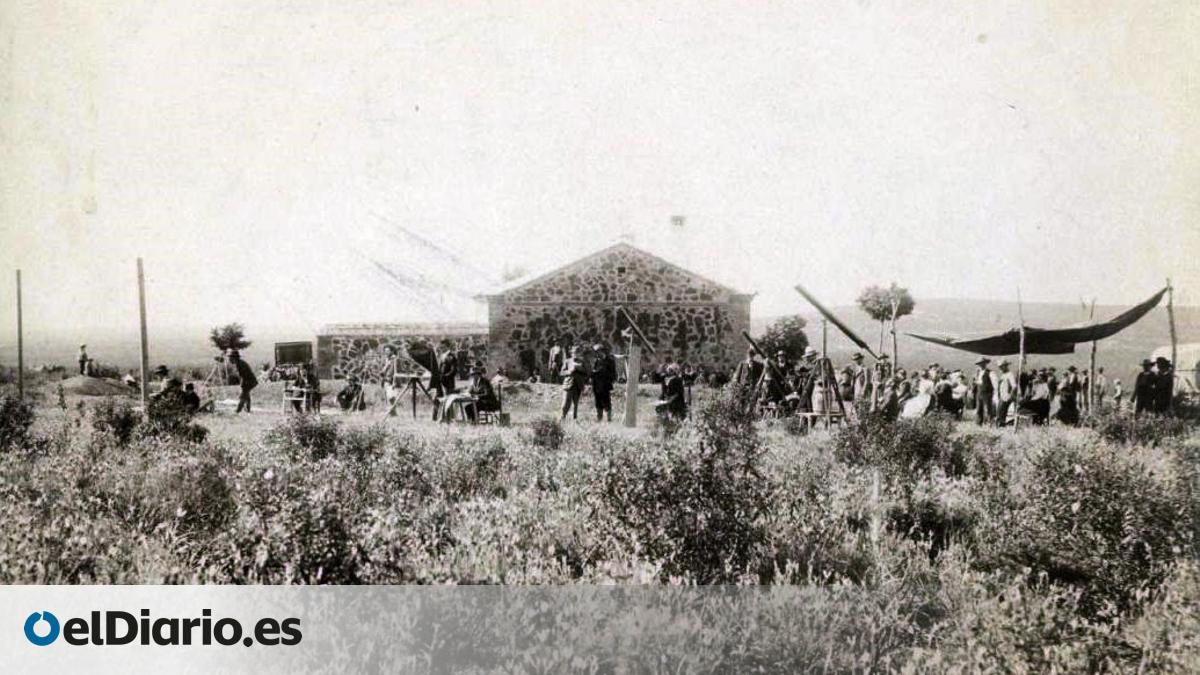 28 de mayo de 1900: eclipsófilos en la raña de Hontanar