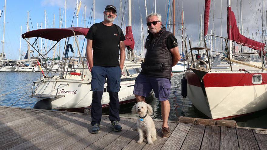 Goteo de cartas de desahucio a quienes viven en sus barcos en el Puerto de Las Palmas: “Tengo el corazón encogido”