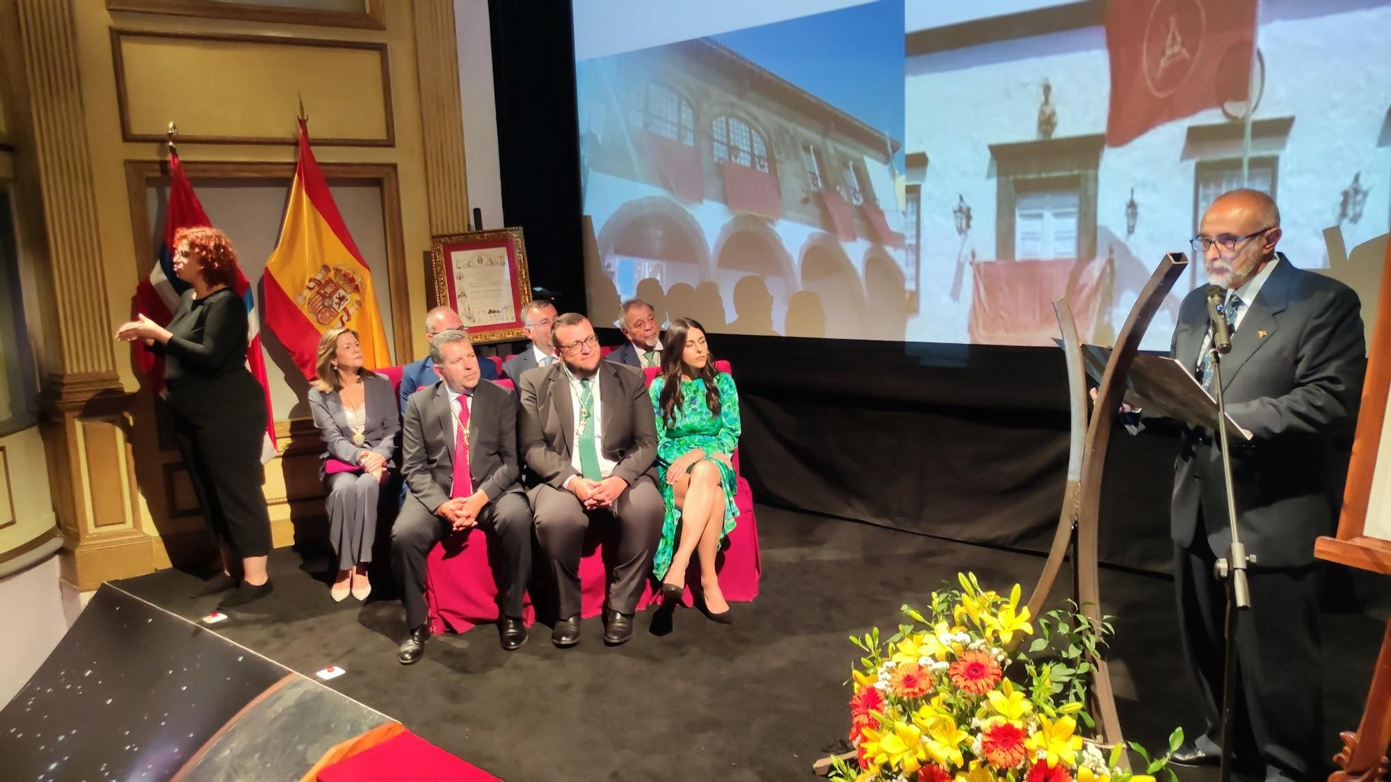 Intervención de Antonio Cerezo.