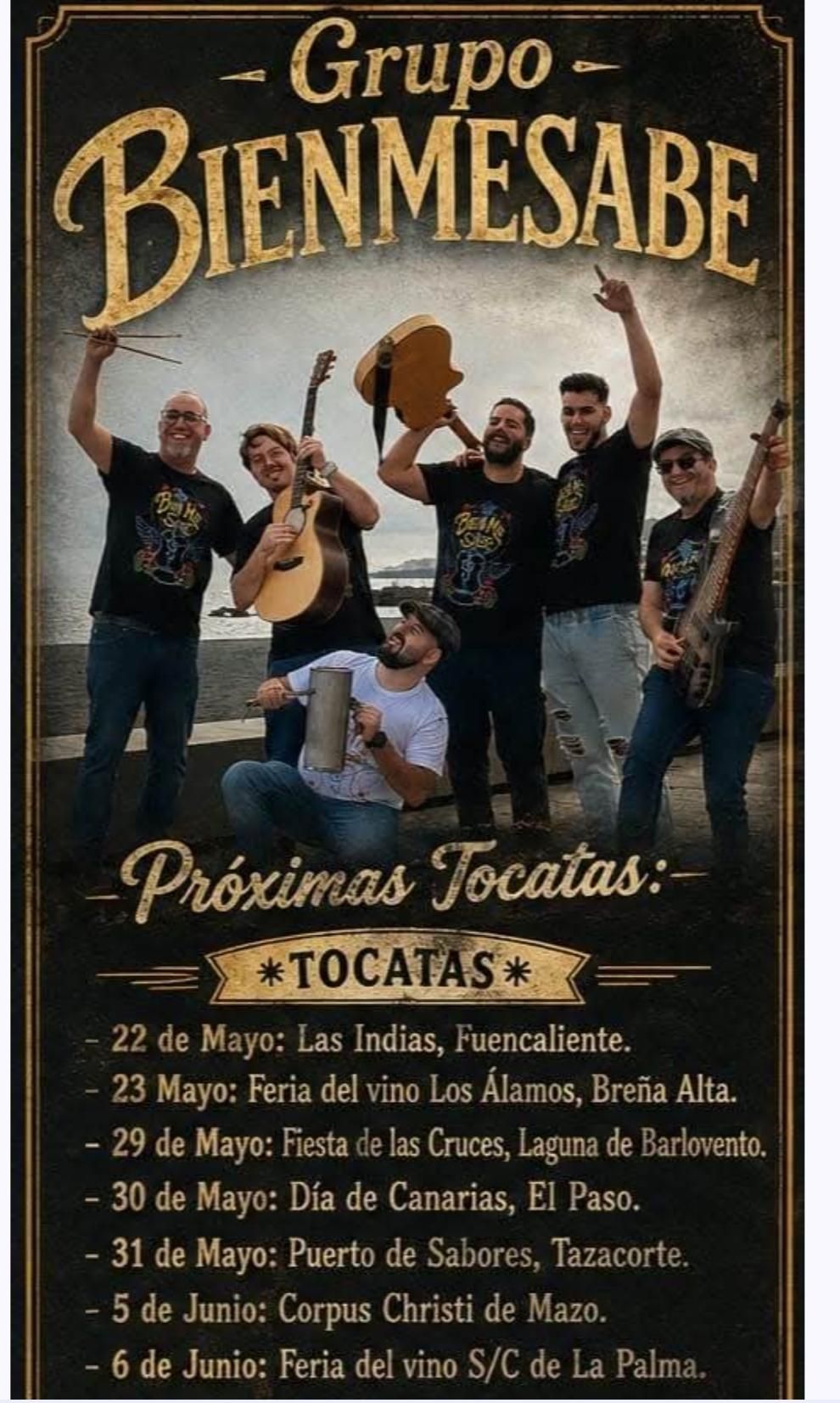 Grupo 'Bienmesabe'.