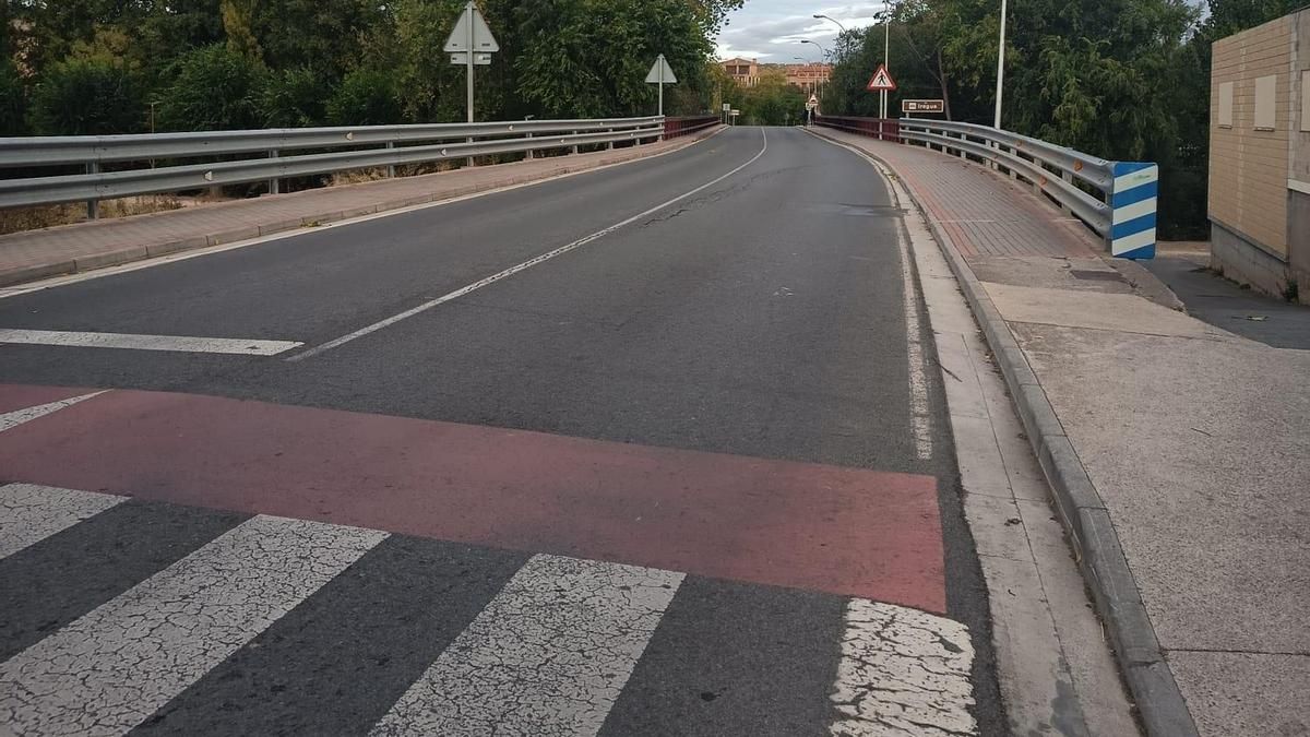 Carretera LR 256 en Albelda de Iregua