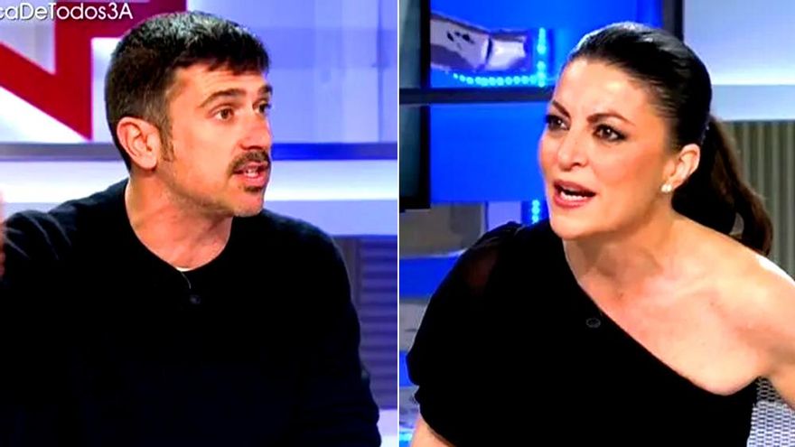 Fuerte bronca de Ramón Espinar y Macarena Olona en Cuatro: "¡Eres franquista pero te avergüenza reconocerlo!"