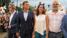 Villegas (Cs) recalca que la posibilidad de que Arrimadas vaya al Congreso "no está encima de la mesa"
