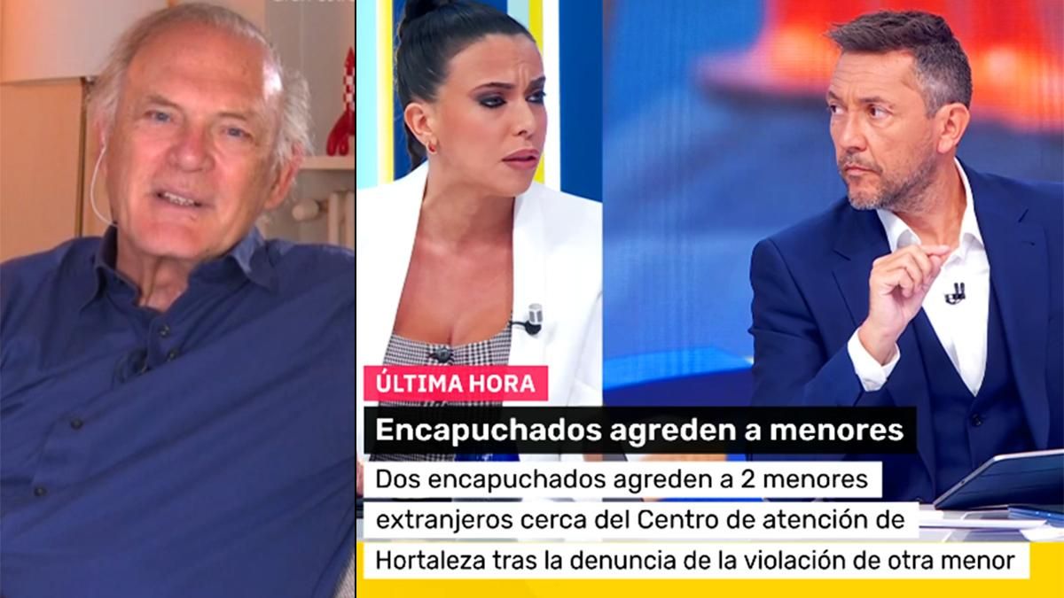 Pedro Piqueras, Sarah Santaolalla y Javier Ruiz, en 'Mañaneros 360'