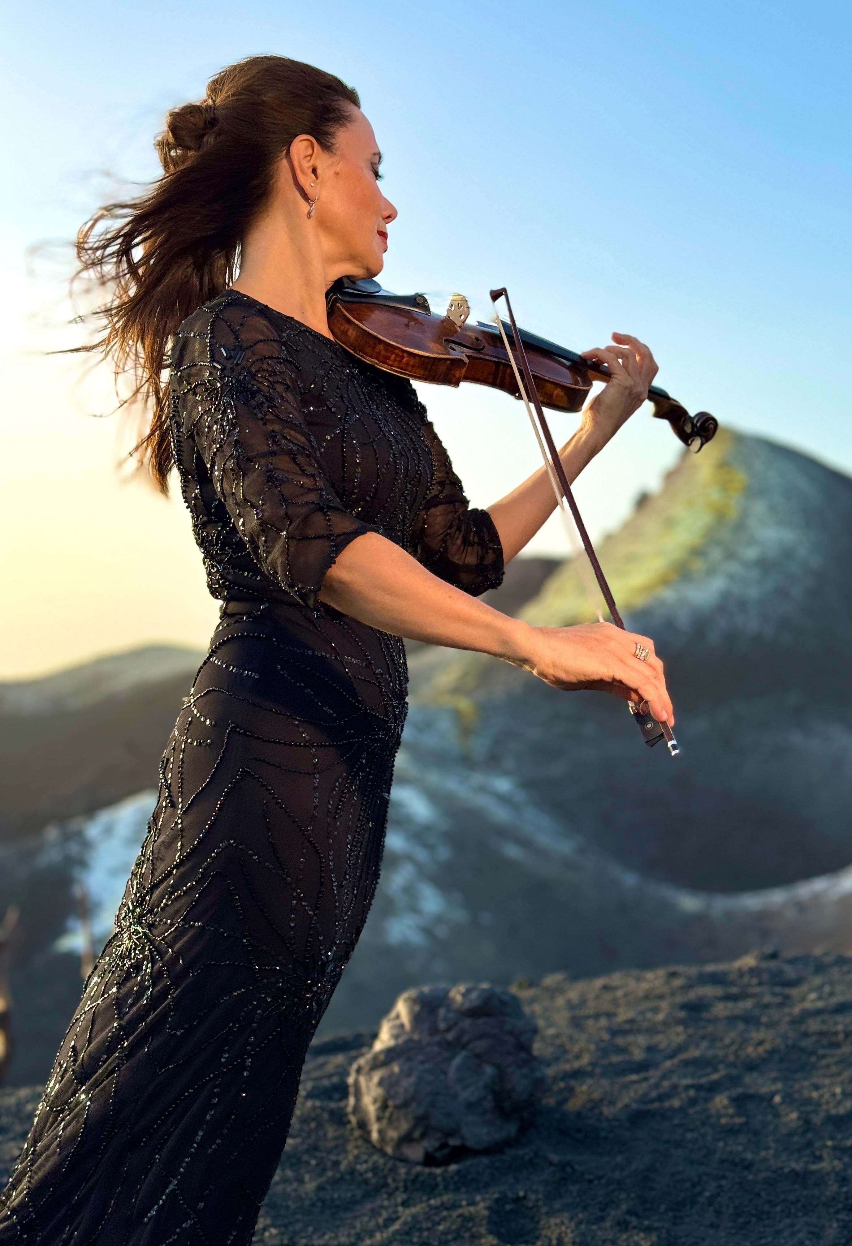 La violinista Yulia Iglinova