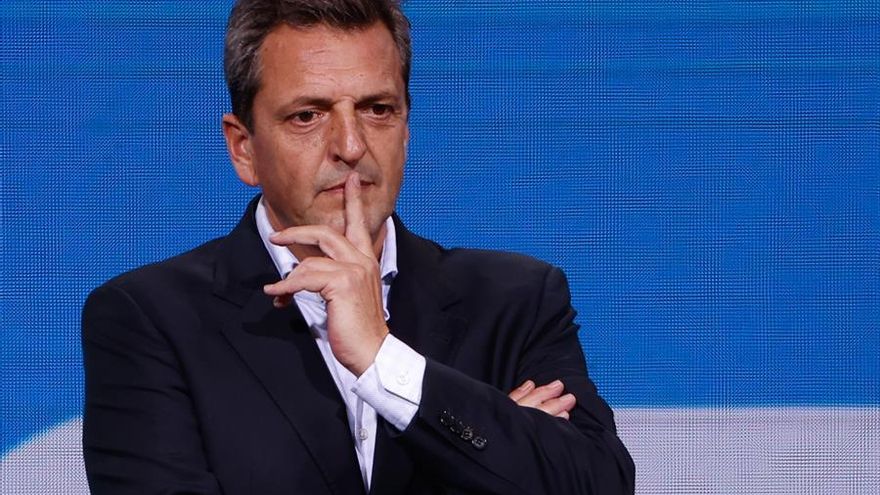 El presidente de la cámara de Diputados, Sergio Massa, en Buenos Aires el 14 de noviembre pasado