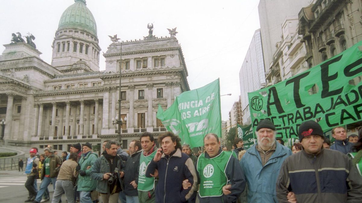 ATE convoca a un paro nacional contra la reforma laboral y marcha al Congreso el 9 de diciembre