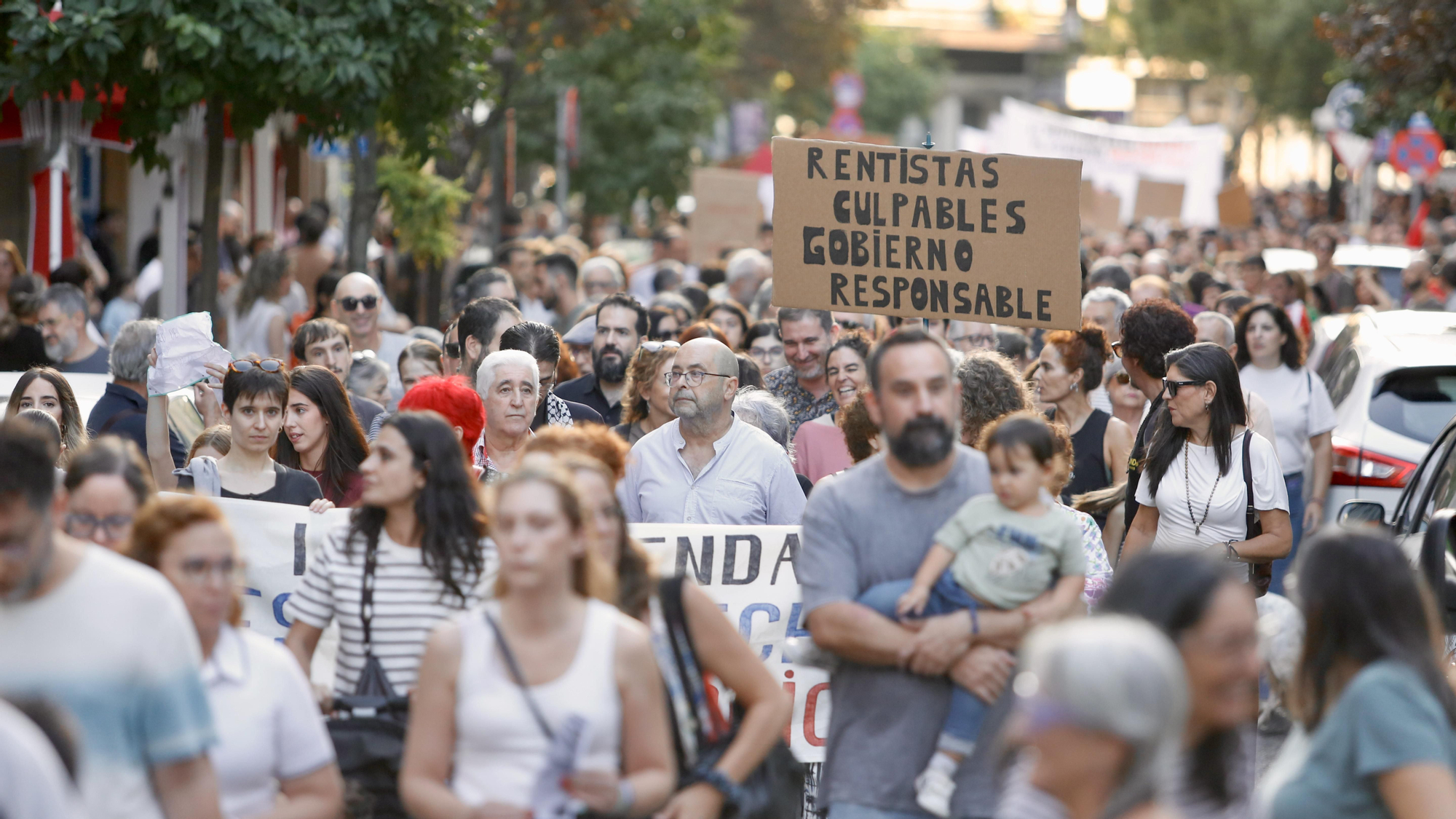 Manifestación por la vivienda
