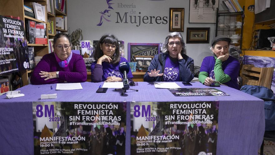 "Revolución Feminista sin Fronteras", el lema de la manifestación por el 8M en Tenerife