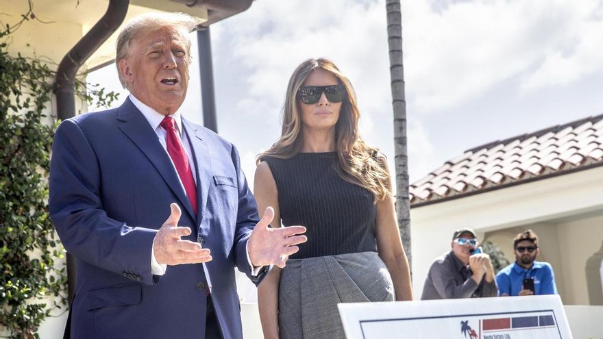 Trump se queda sin palabras tras el decepcionante resultado de los republicanos en las elecciones de EEUU