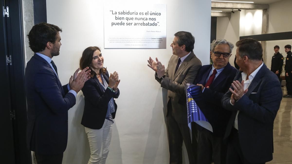 Inauguración del curso académico en Campus Córdoba
