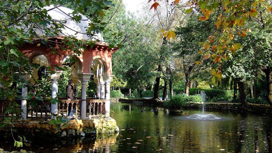 El parque de María Luisa, en Sevilla.