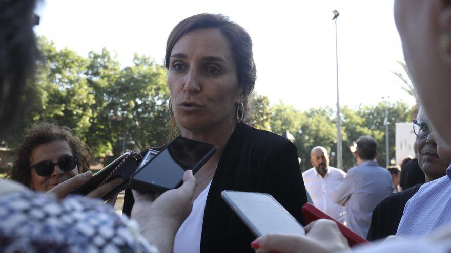 La portavoz regional de Más Madrid, Mónica García