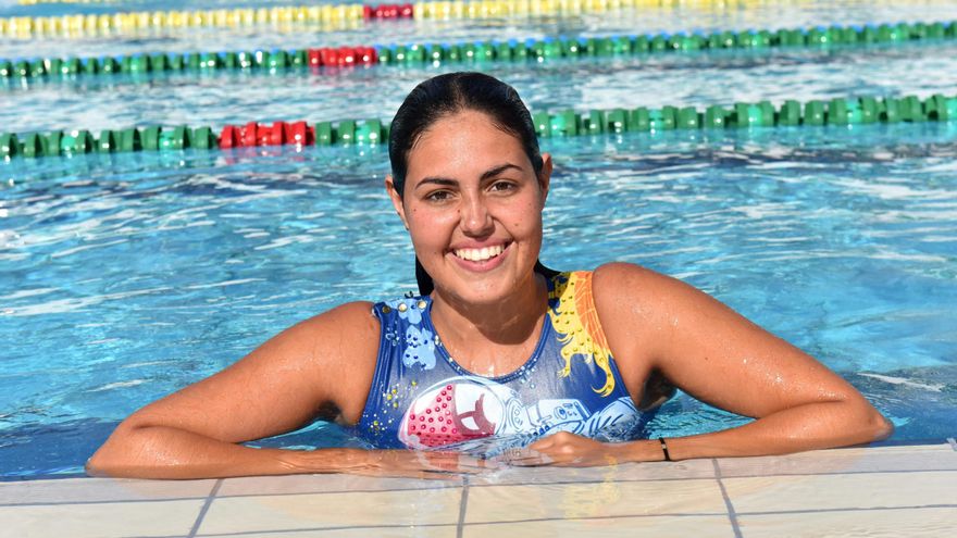 Media docena de podios para Canarias en el Campeonato de España de Natación Artística Sénior y Júnior