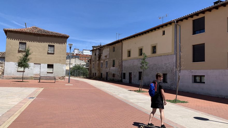 El pueblo antiguo de Gamonal, en Burgos