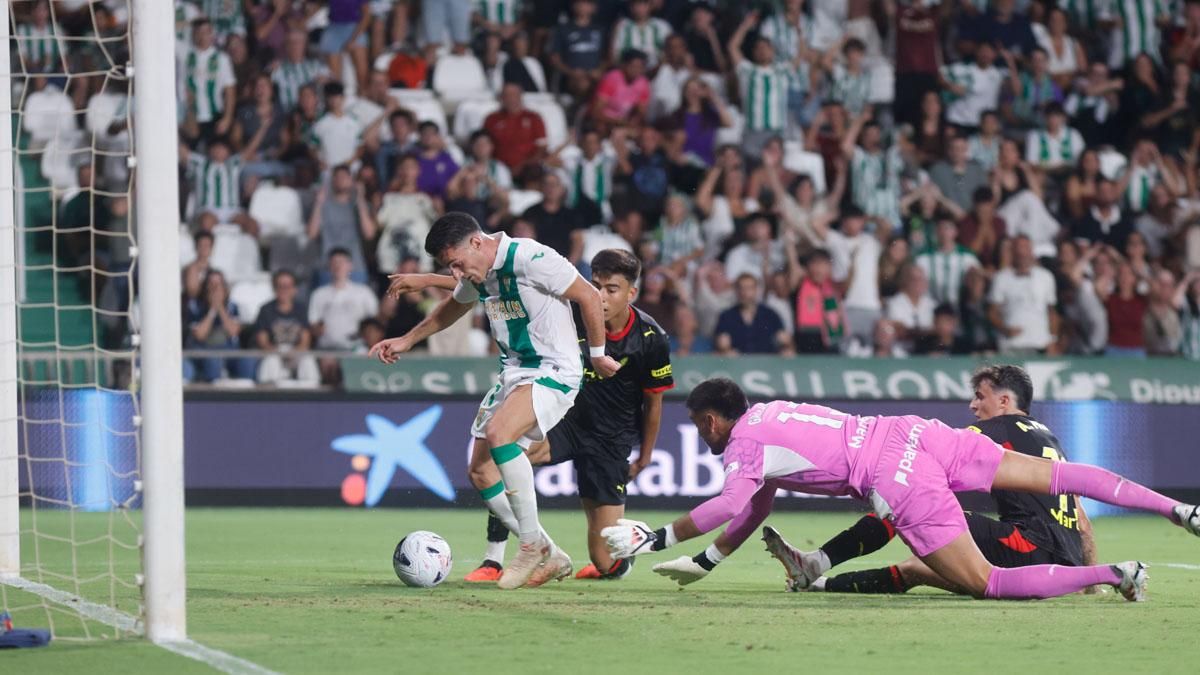 Las imágenes del Córdoba CF - Girona FC