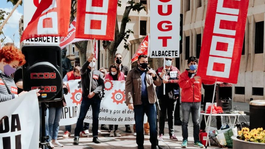 Manifestación en Albacete