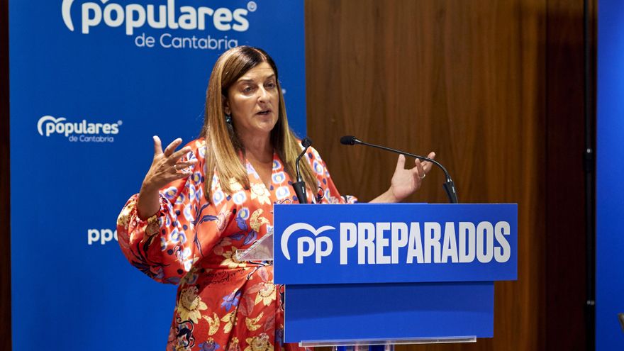Las 'siete vidas' políticas de la presidenta del PP cántabro: de los tribunales por una guerra interna a defenestrada por Casado y resucitada por Feijóo