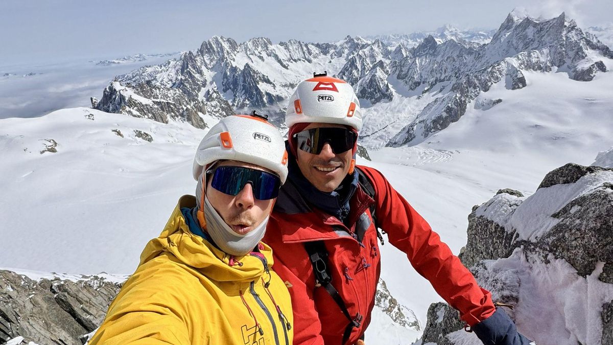 'Kairos', nueva línea en la cara este del Mont Blanc