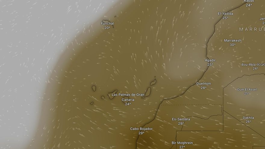 Canarias despedirá noviembre con otro episodio de calima y termómetros rozando los 30 grados