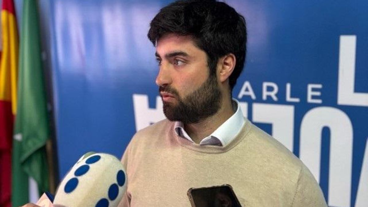 El portavoz del PP en el Ayuntamiento de Castro Urdiales, Cristian Antuñano.