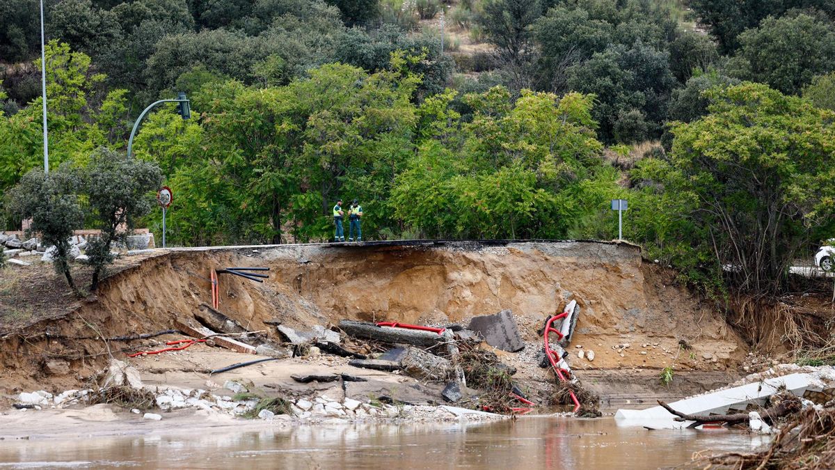 Las lluvias torrenciales, en imágenes